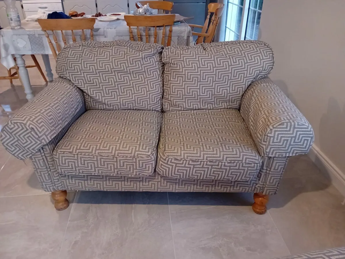 3 and 2 seater grey suite - Image 1