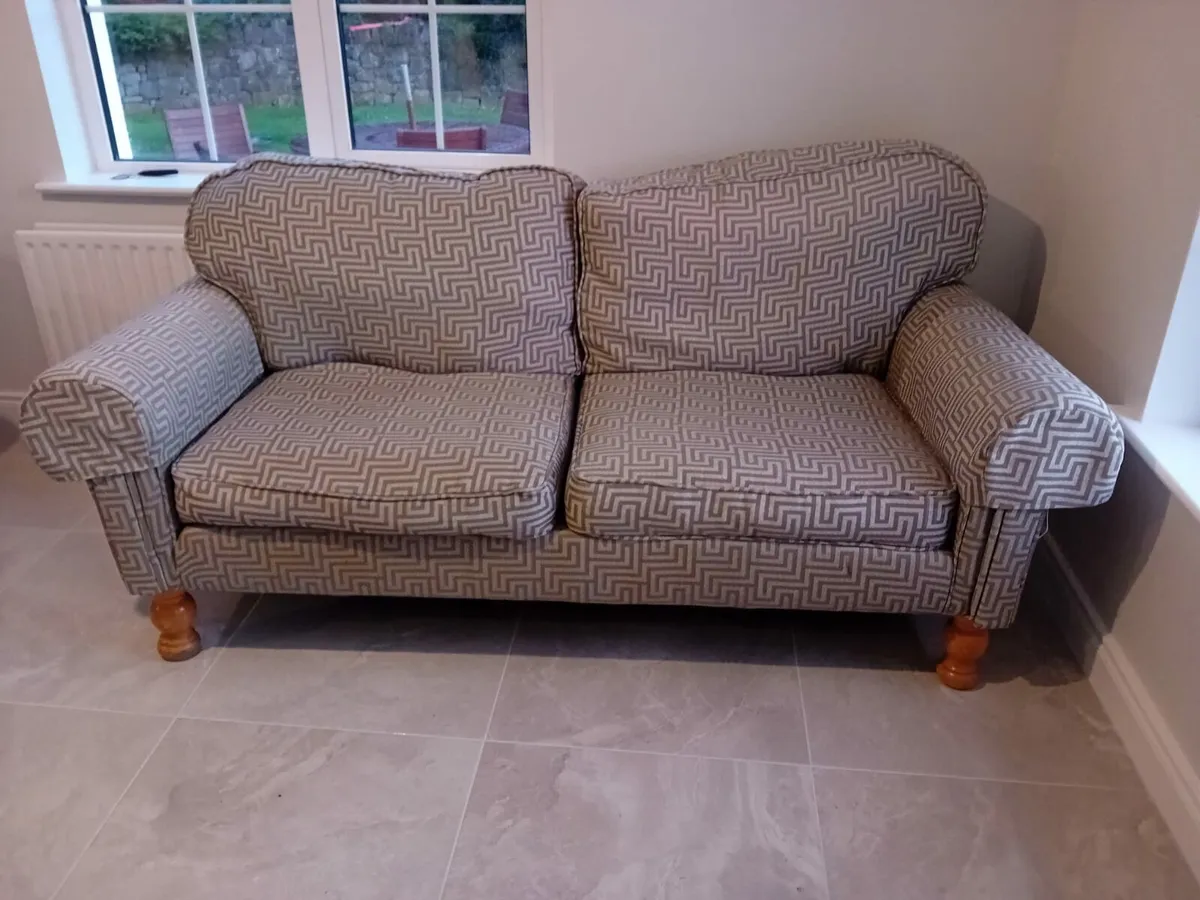 3 and 2 seater grey suite - Image 2