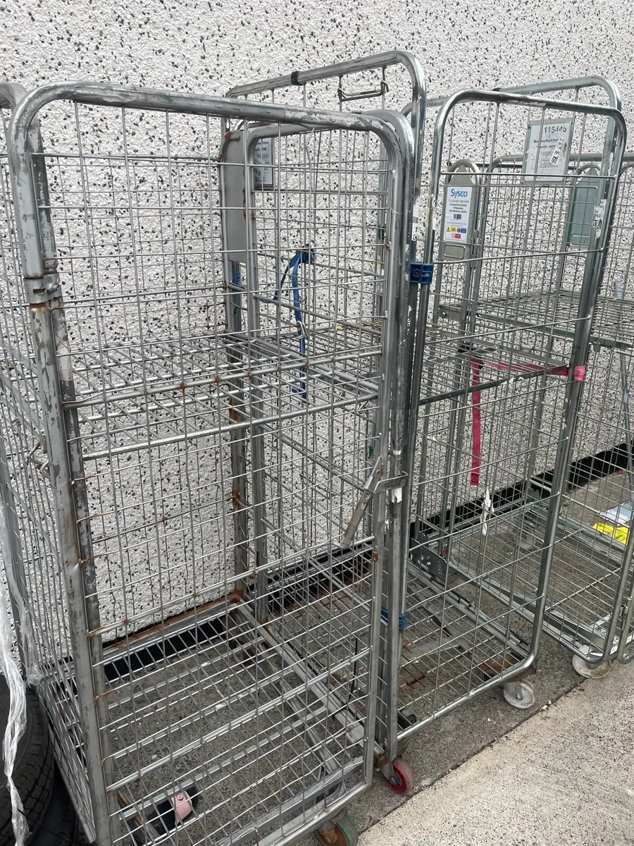 3 Cage Trolleys - Image 3