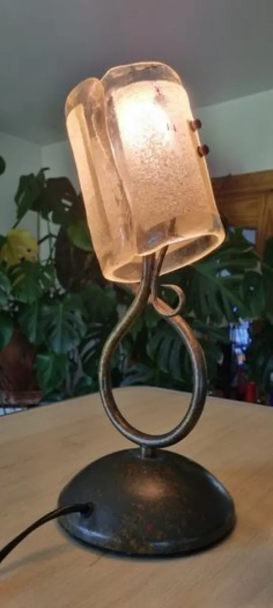 Vintage brass lamp - Paul Neuhaus - Image 1