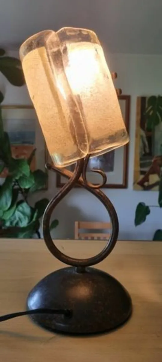 Vintage brass lamp - Paul Neuhaus - Image 2