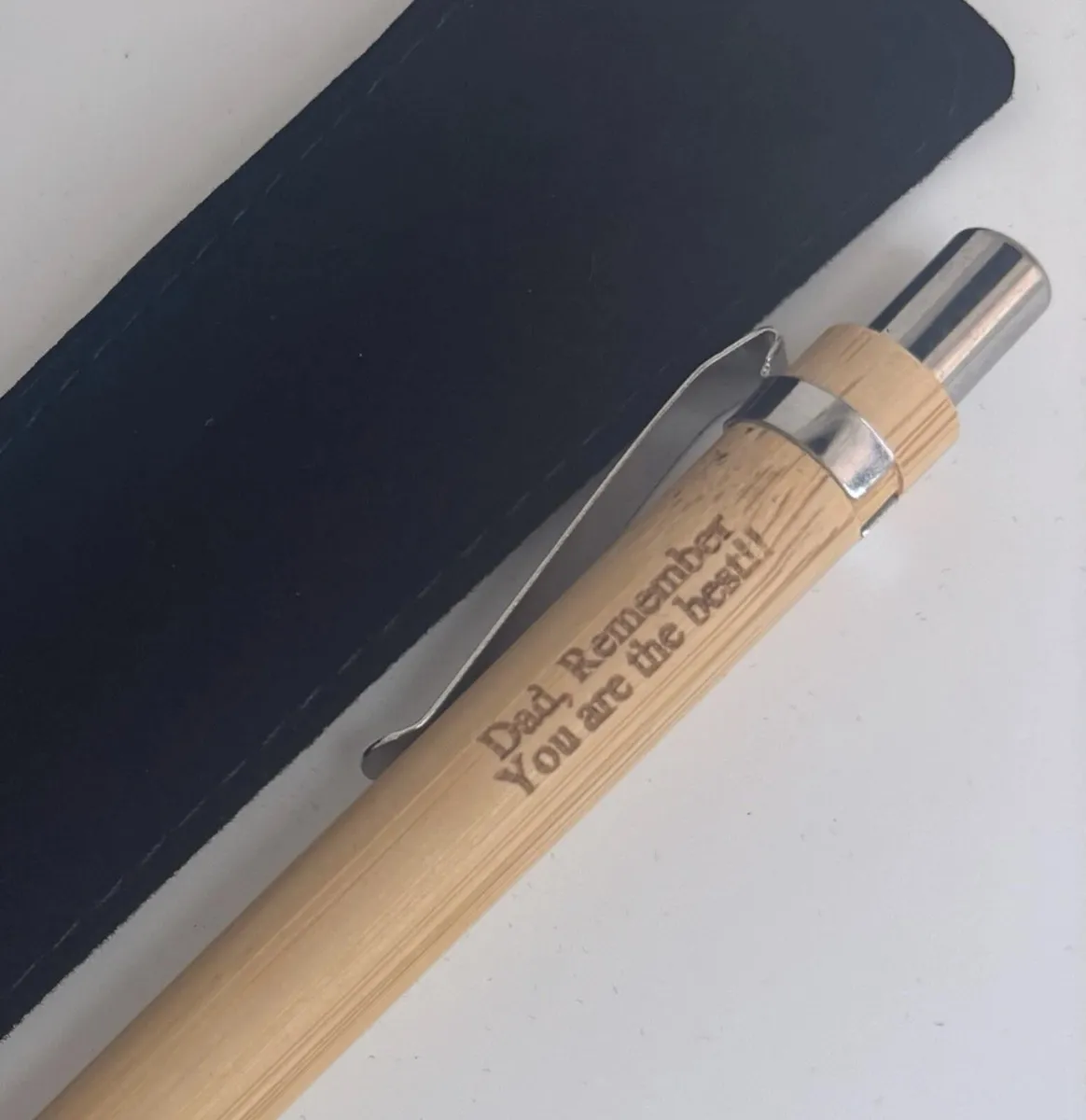 Personalised Engraved Wooden Ballpoint Pen - Image 2
