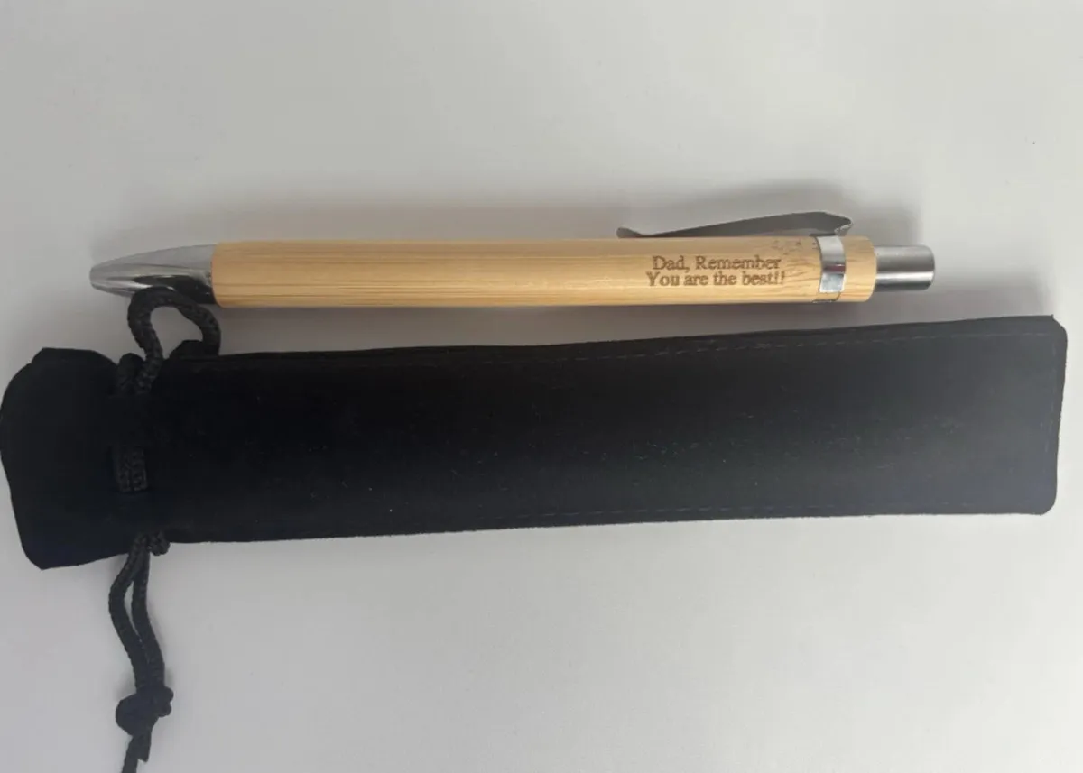 Personalised Engraved Wooden Ballpoint Pen - Image 3
