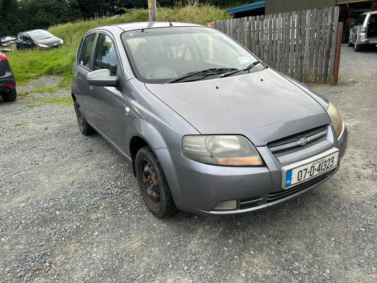 2007 Chevrolet Kalos 1.2 petrol nct mar 2026 - Image 1