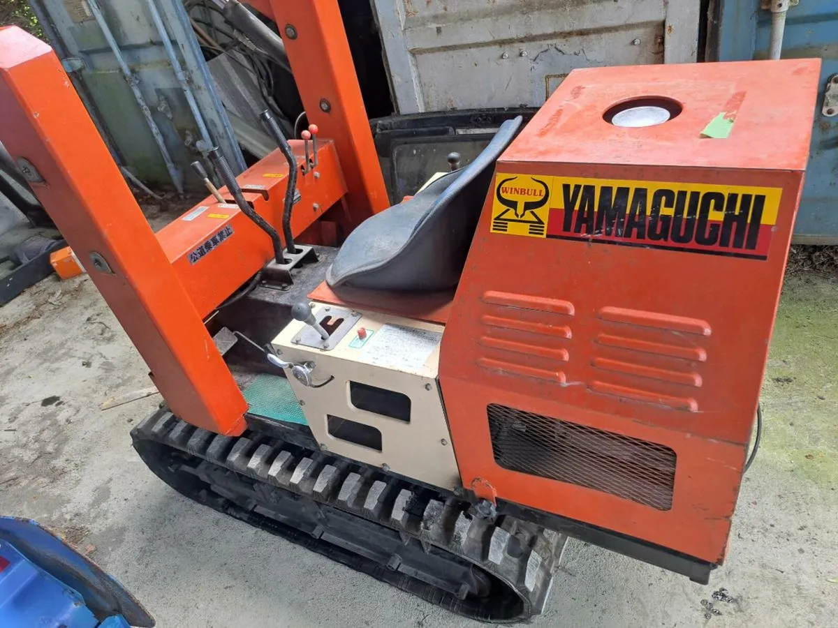 YAMAGUCHI Track Loader with Kubota Engine - Image 2