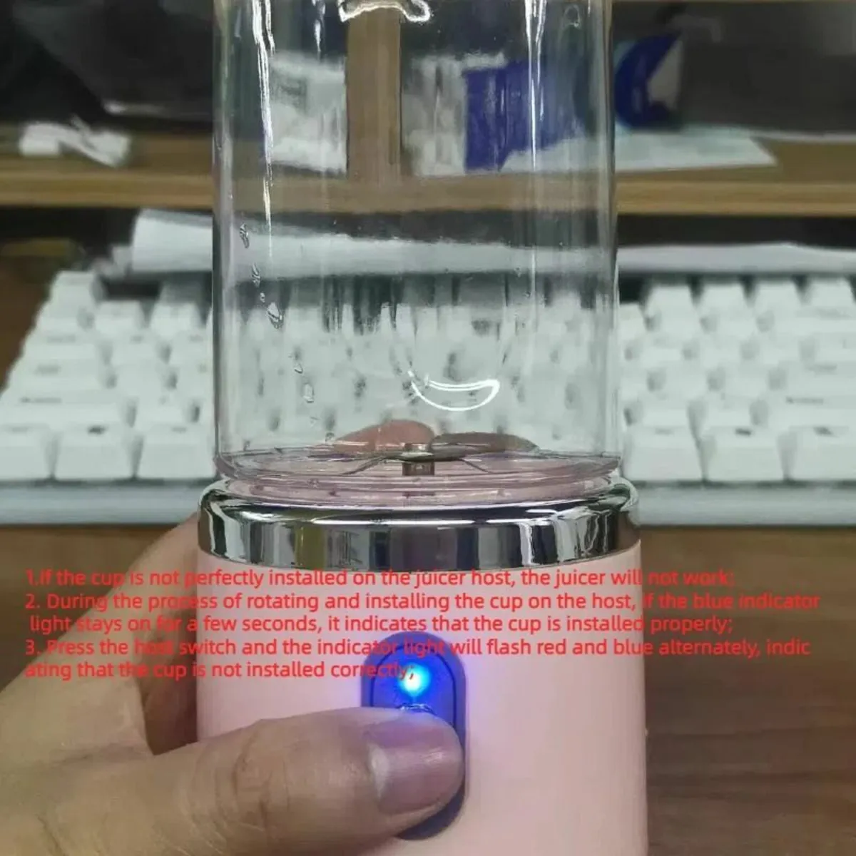 Blender Multifunctional Portable Electric Juicer - Image 4