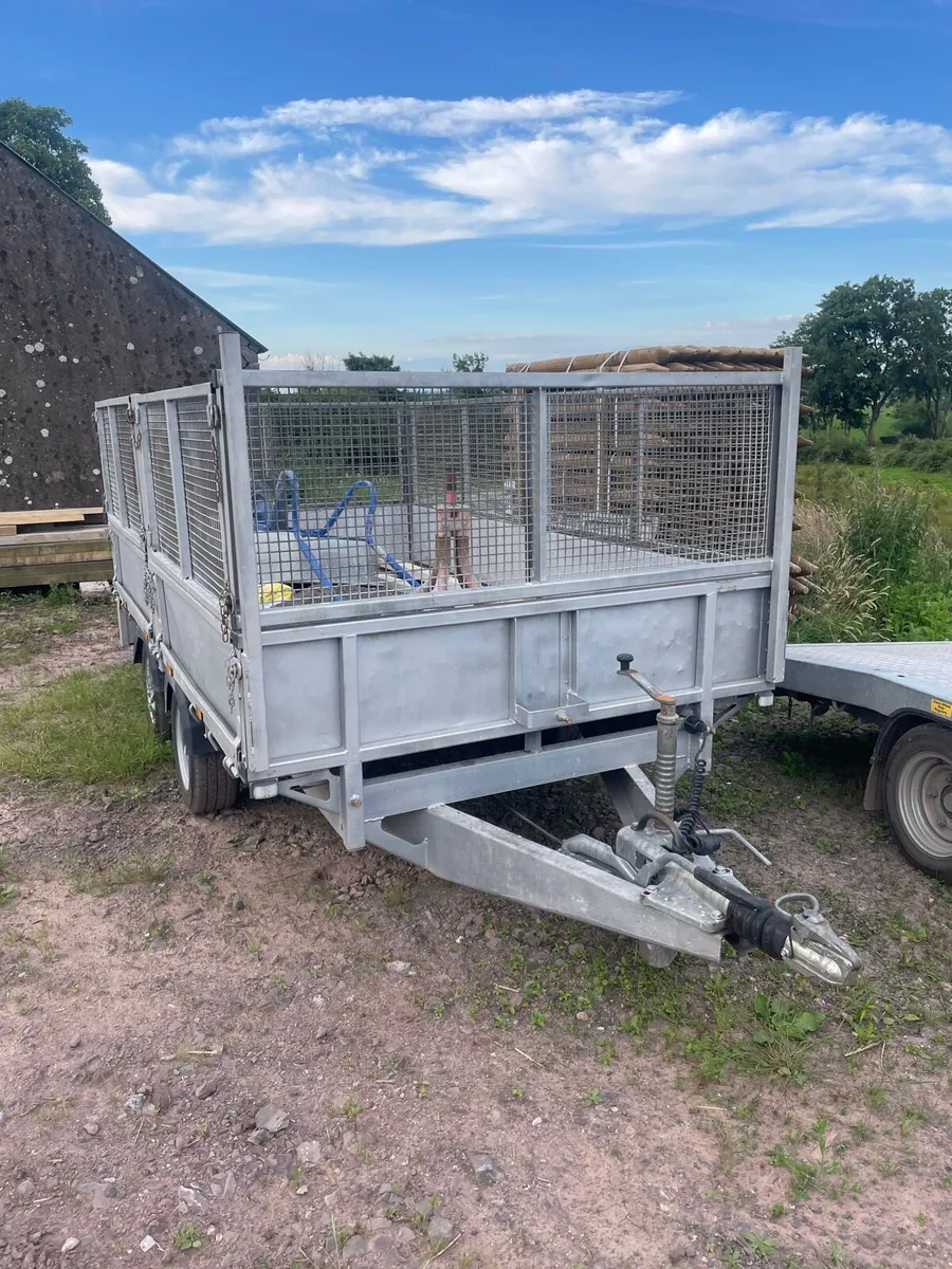 Nugent 10x5ft6’ cage trailer - Image 1