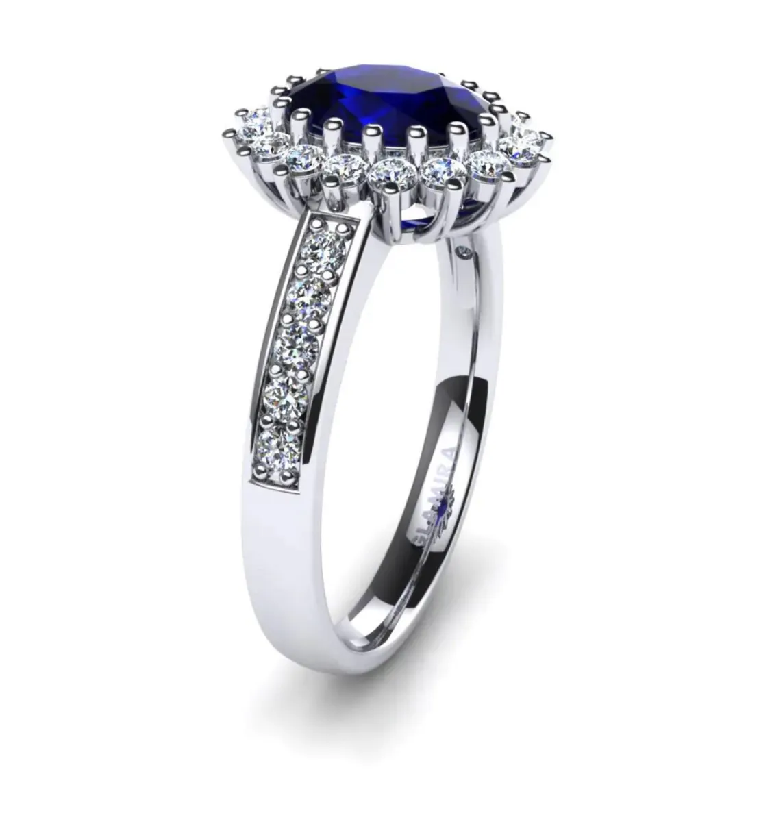 Engagement Ring Lillian (lady di) - Image 3