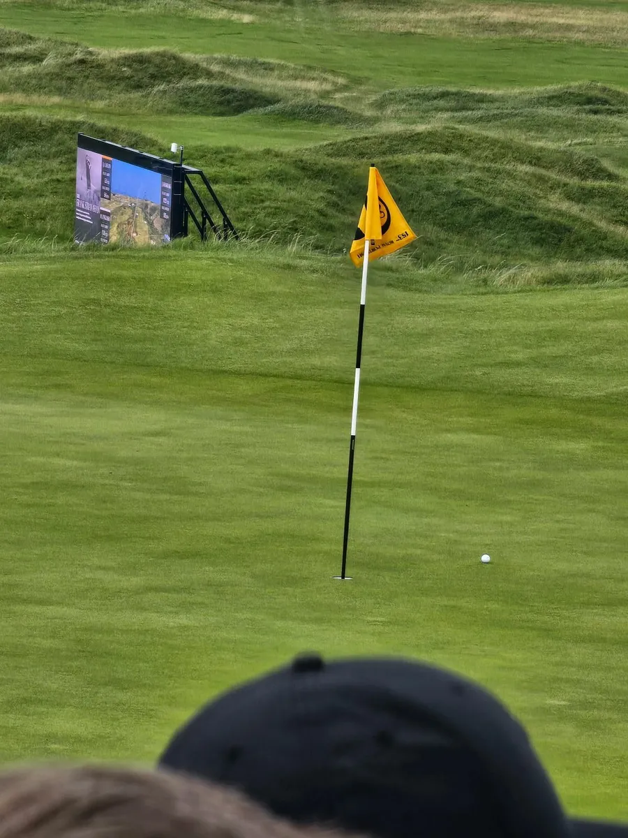 The Open ticket for Sunday