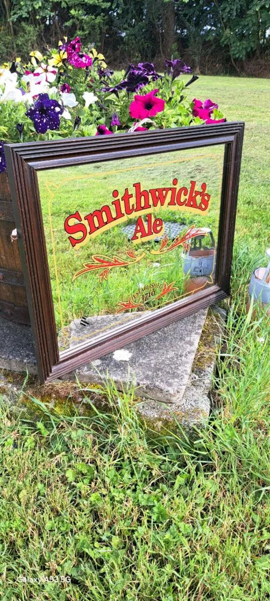 Large   smithwicks mirror - Image 2