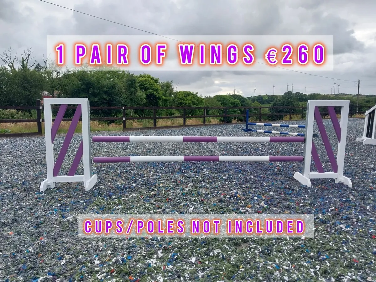 Horse jump wings - Image 1