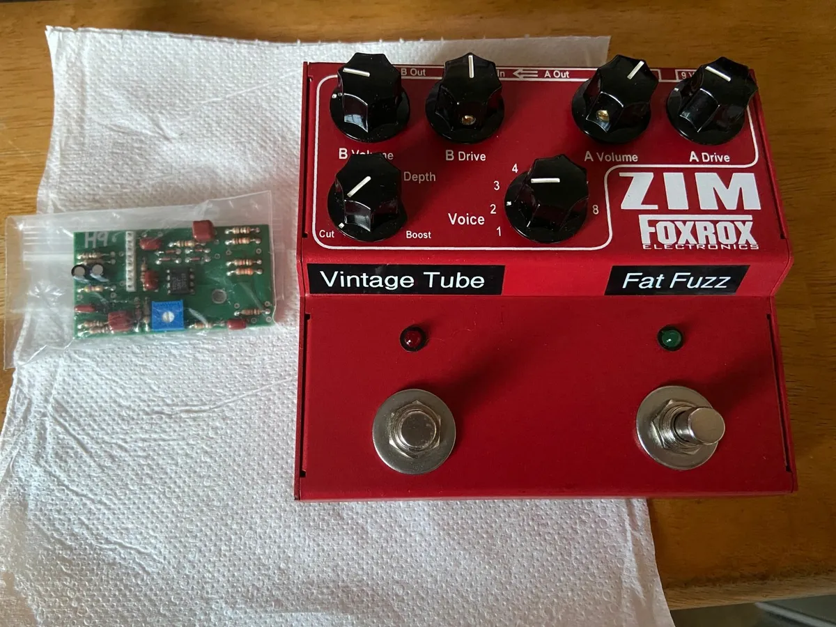 Foxrox ZIM (Twin Pedal) Plus extra H9 card - Image 2
