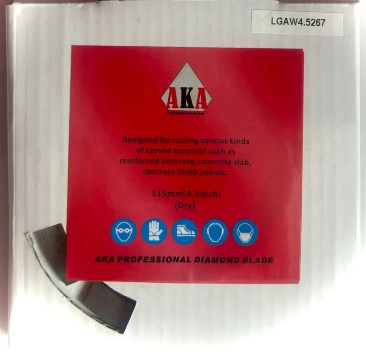 10 x 115MM Premium Concrete blades - Image 1