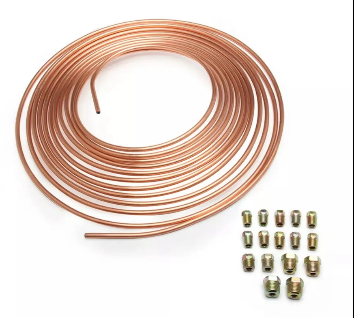 25ft Copper Nickel Brake Pipe Hose Line - Image 1