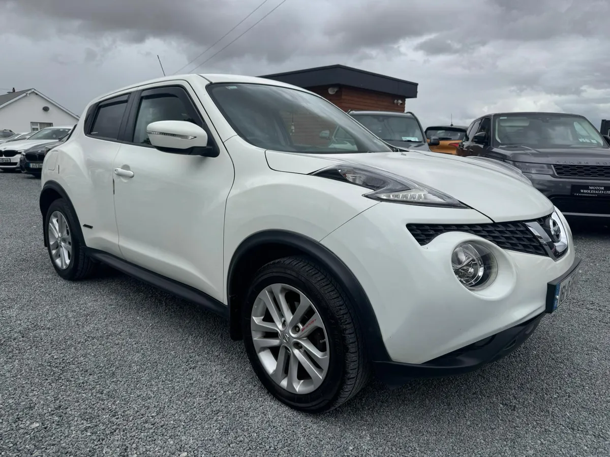 161 NISSAN JUKE 1.5 DCI LOW MILES SNOW WHITE - Image 1