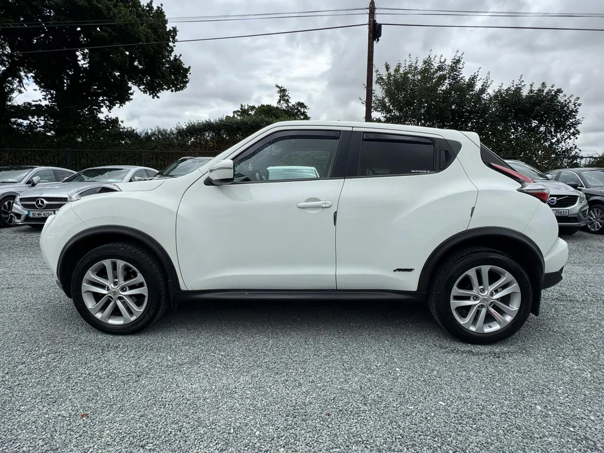 161 NISSAN JUKE 1.5 DCI LOW MILES SNOW WHITE - Image 2