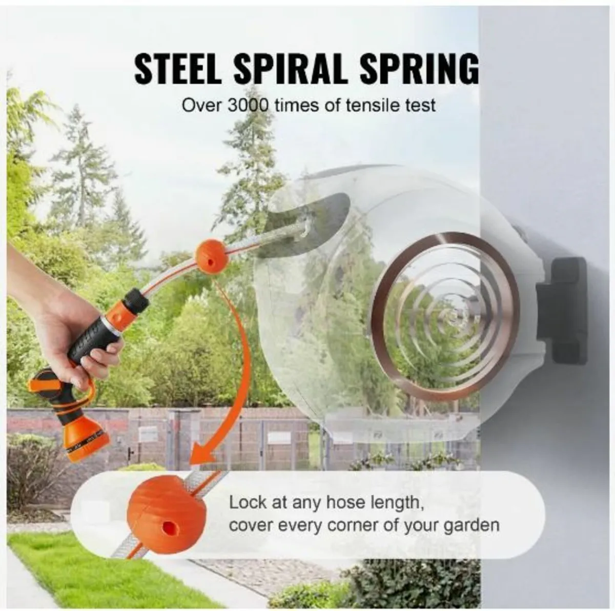 Retractable Hose Reel Water Hose Reel - Image 2