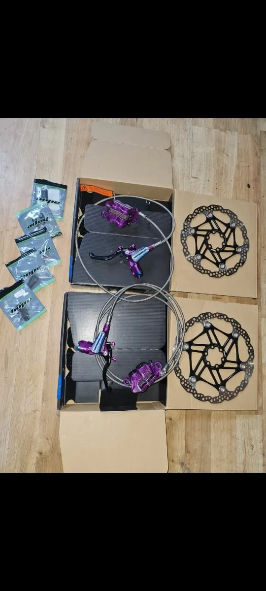 Hope tech 3v4 purple - Image 1