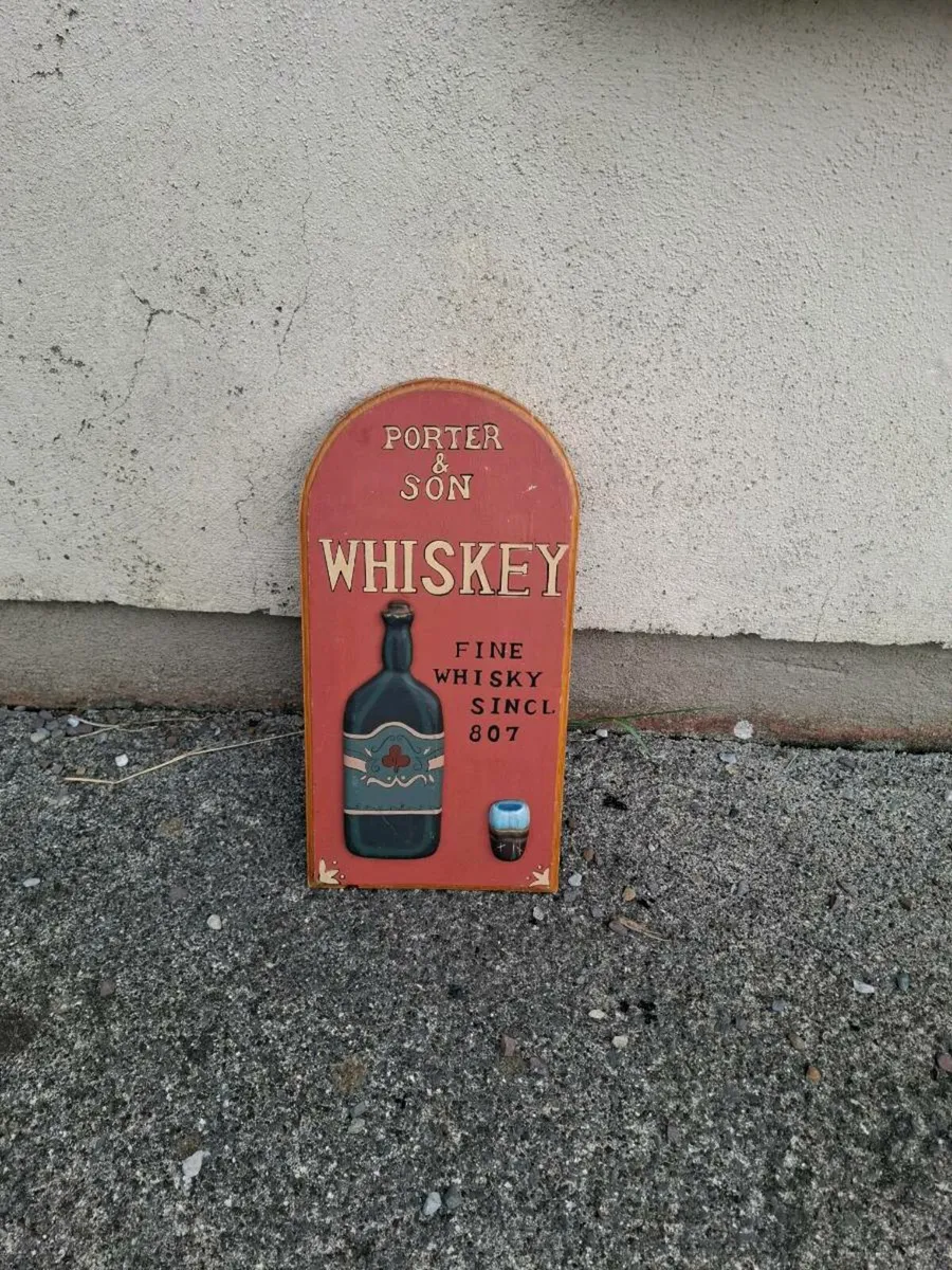 Whiskey wood decor postage possible - Image 2
