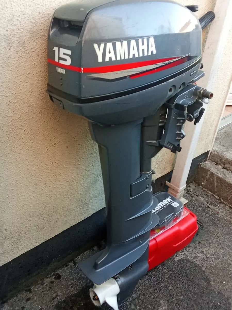 2-stroke YAMAHA-15 hp-9,9 hp - Image 1