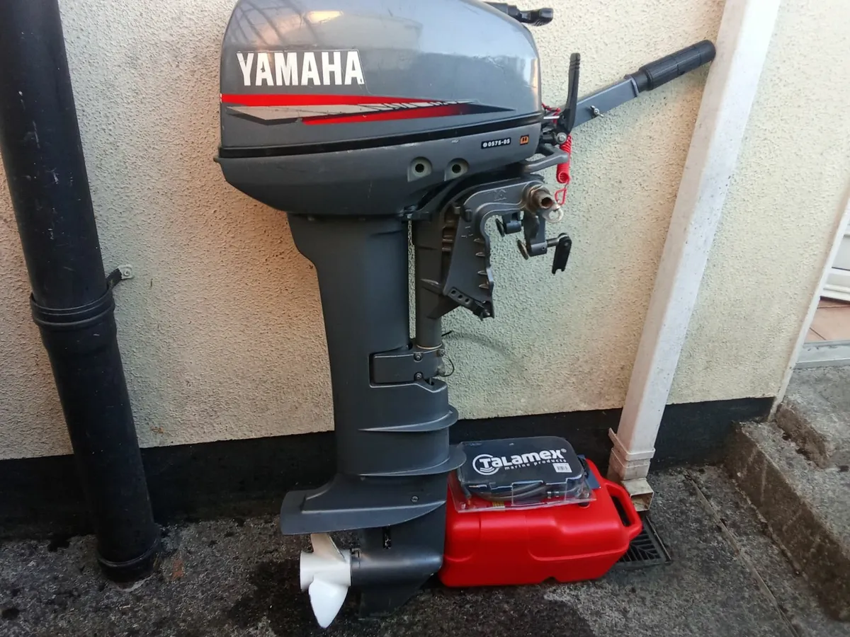 2-stroke YAMAHA-15 hp-9,9 hp - Image 2