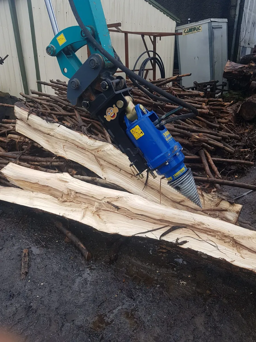 Auger log splitter - Image 1