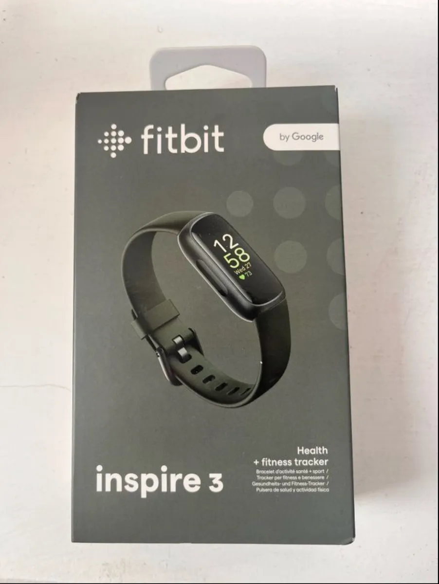 Fitbit “Inspire 3” Fitness Tracker - Image 1