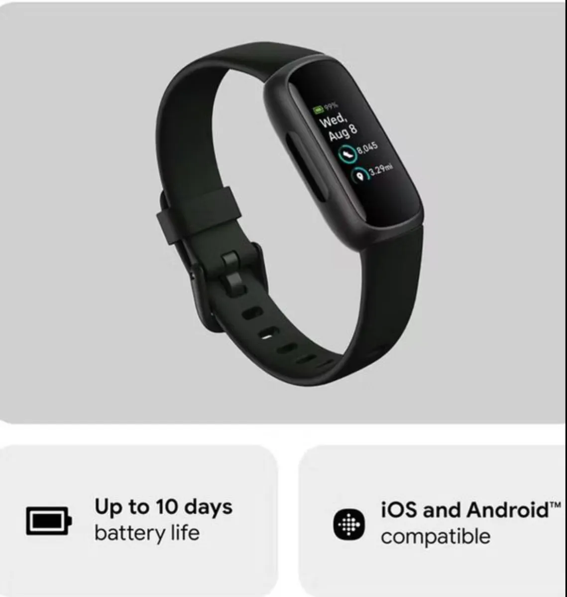 Fitbit “Inspire 3” Fitness Tracker - Image 4