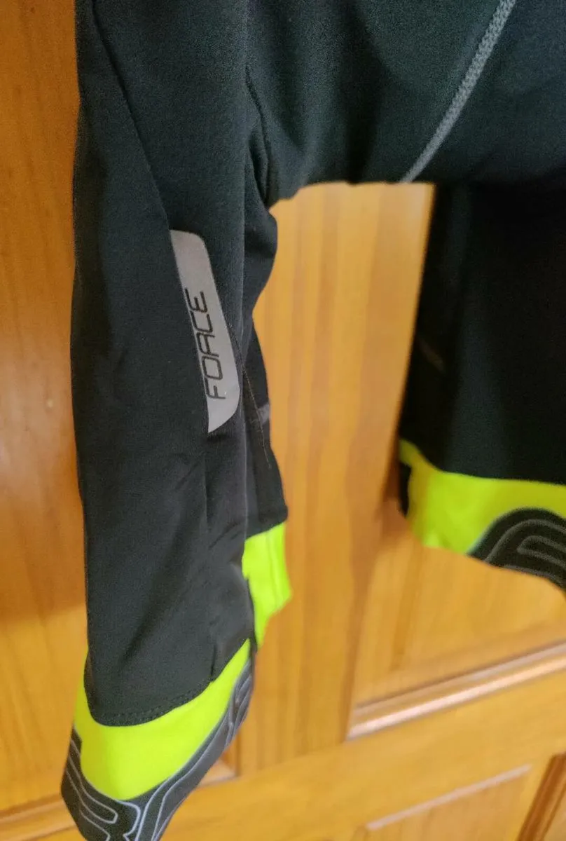 Force Cycling Bib Tights XL New - Image 4
