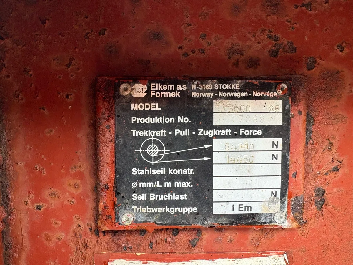Tractor winch - Image 3