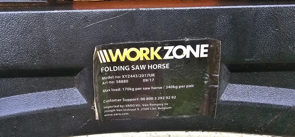 Folding saw horse - Image 2