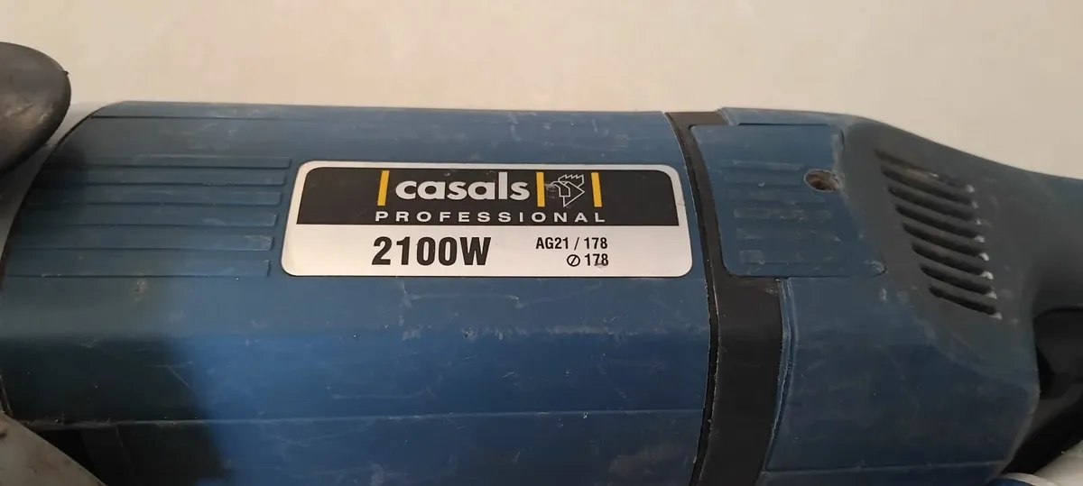 Casals 180mm Angle Grinder 240v - Image 4