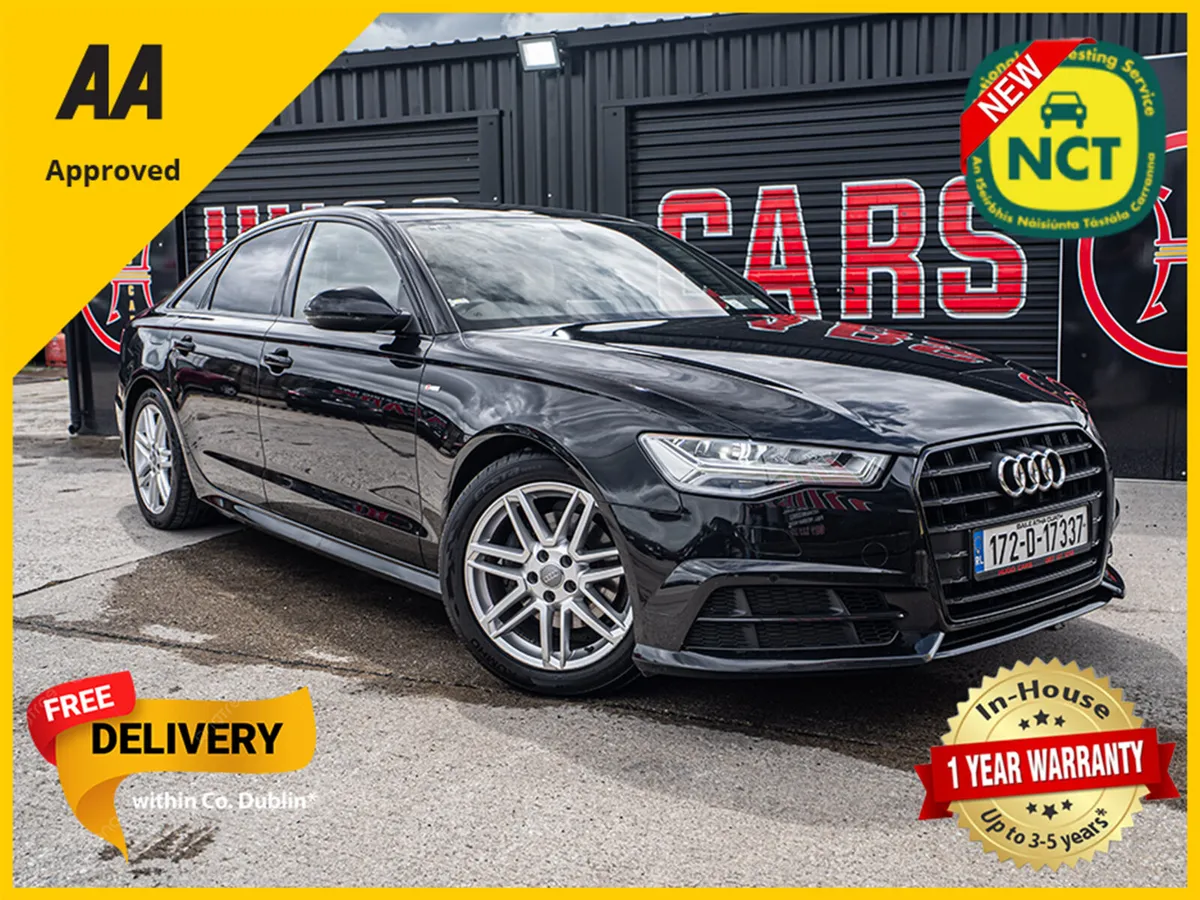 172 Audi A6 S-Line Auto/New NCT/1yr warranty - Image 1