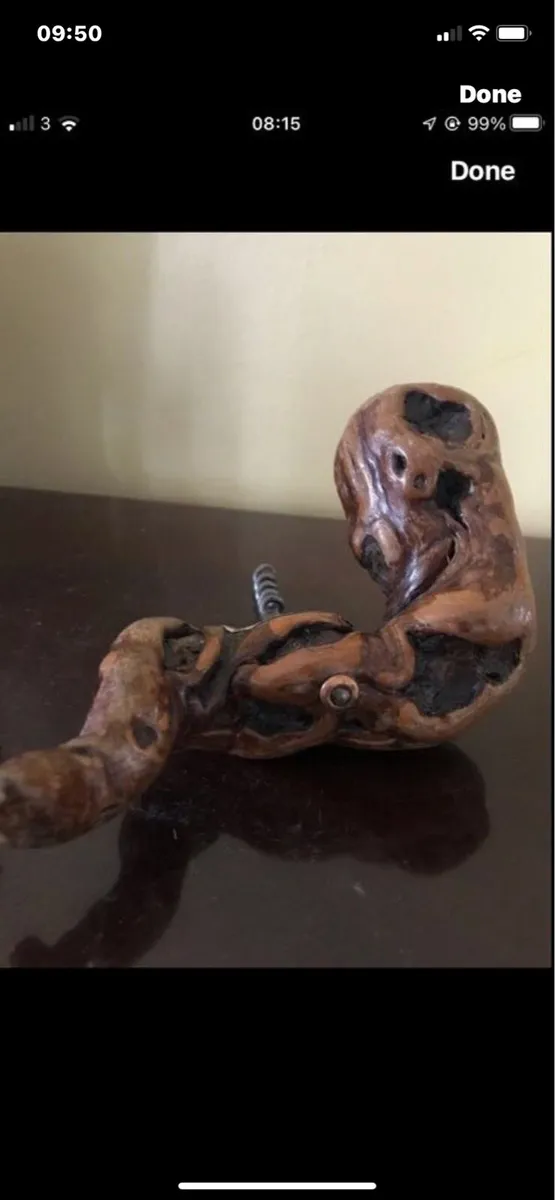 Vintage Twisted Timber Corkscrew - Image 4
