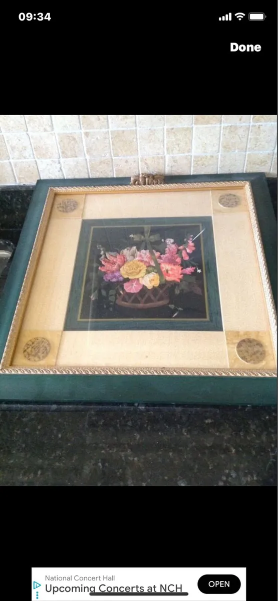 3D Framed Floral Prints Set - Image 2