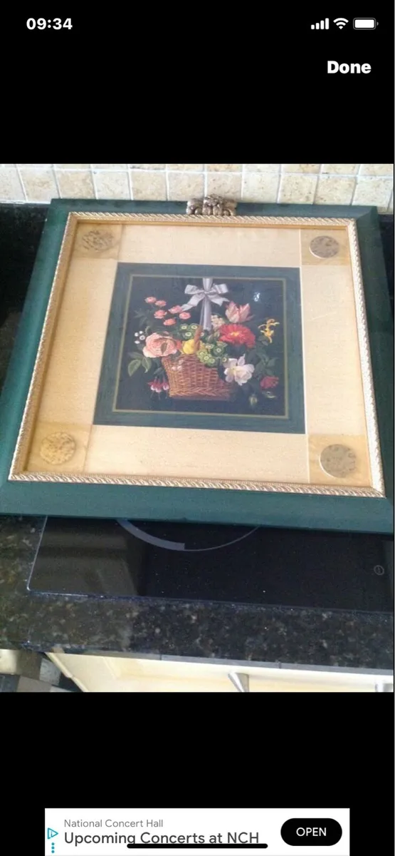 3D Framed Floral Prints Set - Image 3