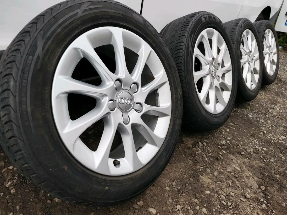 16" Audi alloy wheels - Image 1