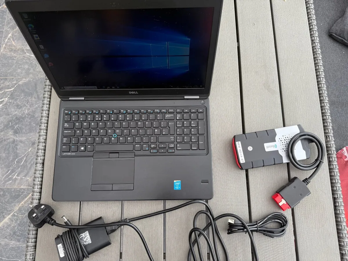 Dell Car Diagnostic Laptop - Image 1