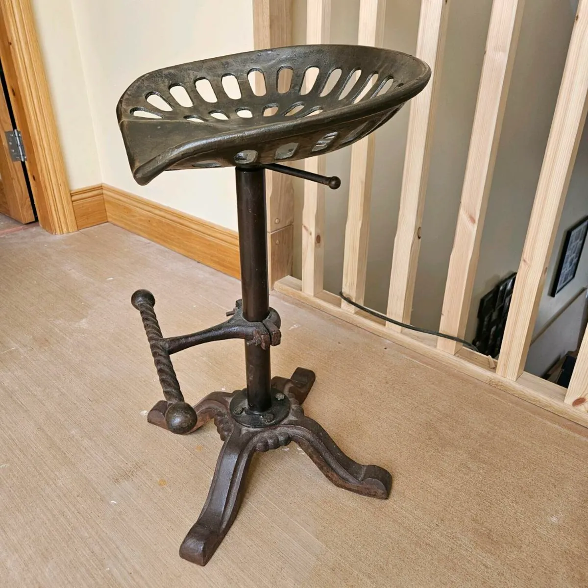 Tractor seat bar stools - Image 1