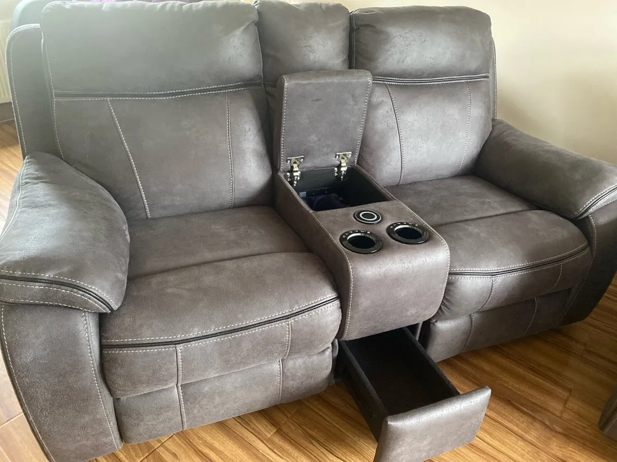 Ronan 2 seater pier recliner sofa - Image 2