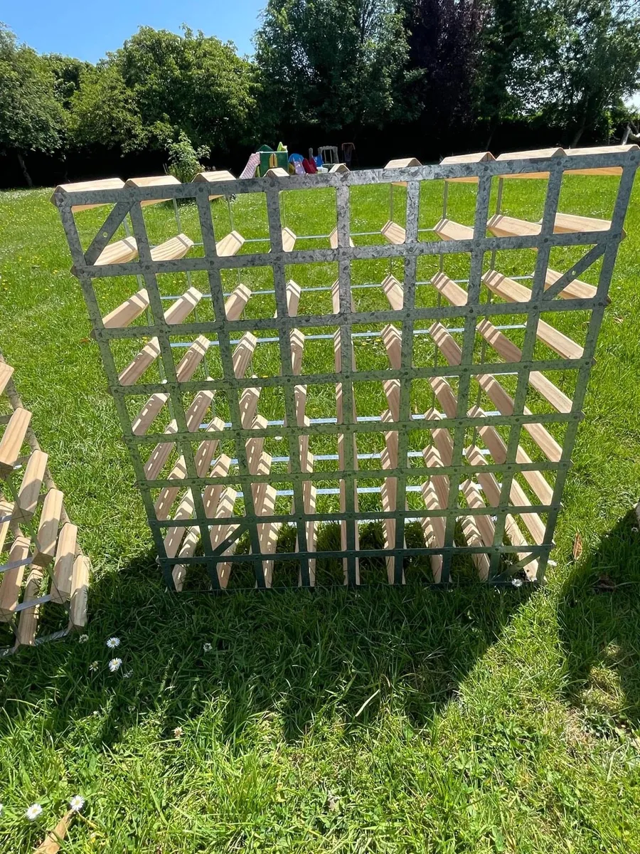 Large wine racks x6 available - Image 1
