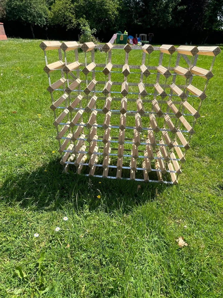 Large wine racks x6 available - Image 2