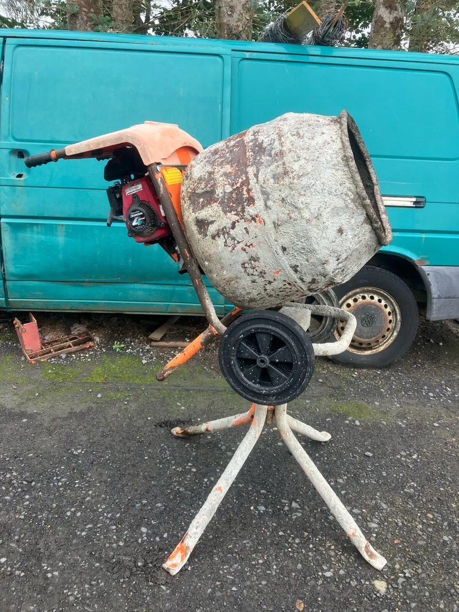 BELLE HONDA PETROL CEMENT MIXER - Image 2