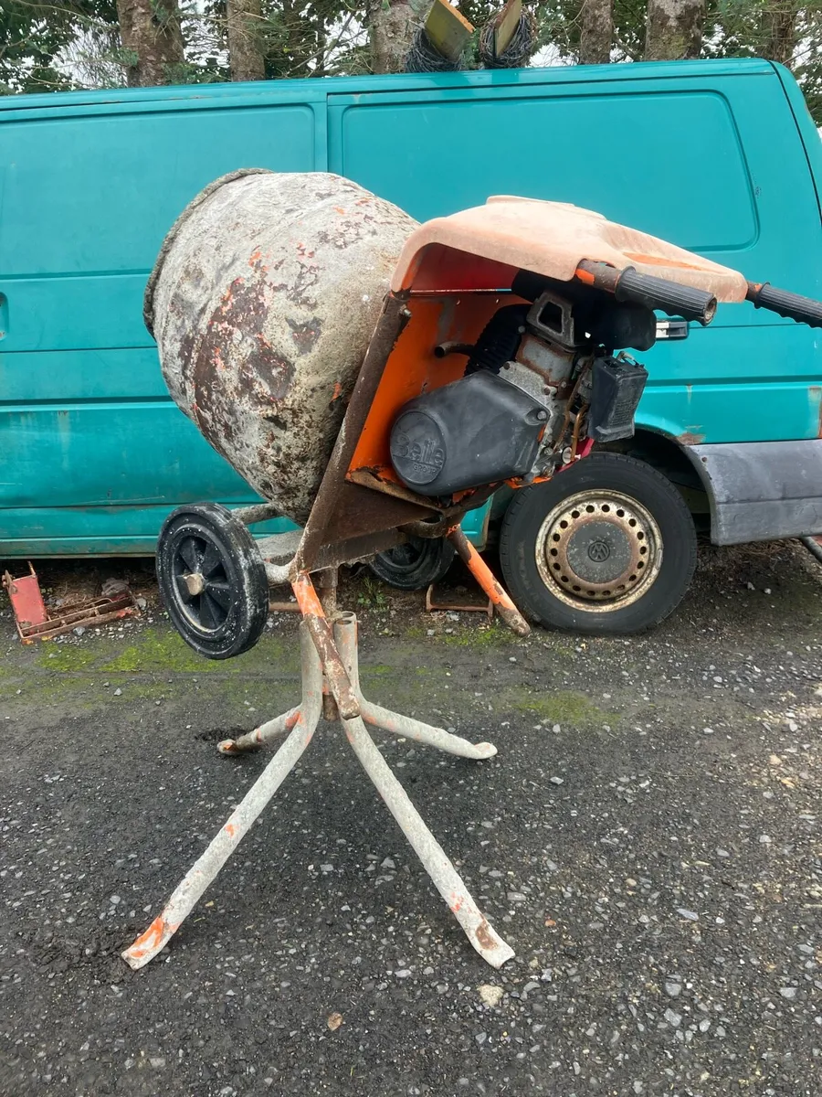 BELLE HONDA PETROL CEMENT MIXER - Image 4
