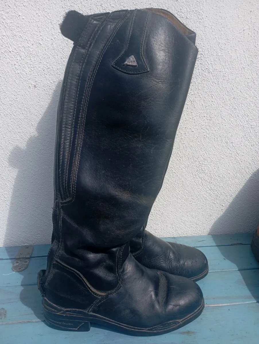 Leather Riding Boots - Image 3