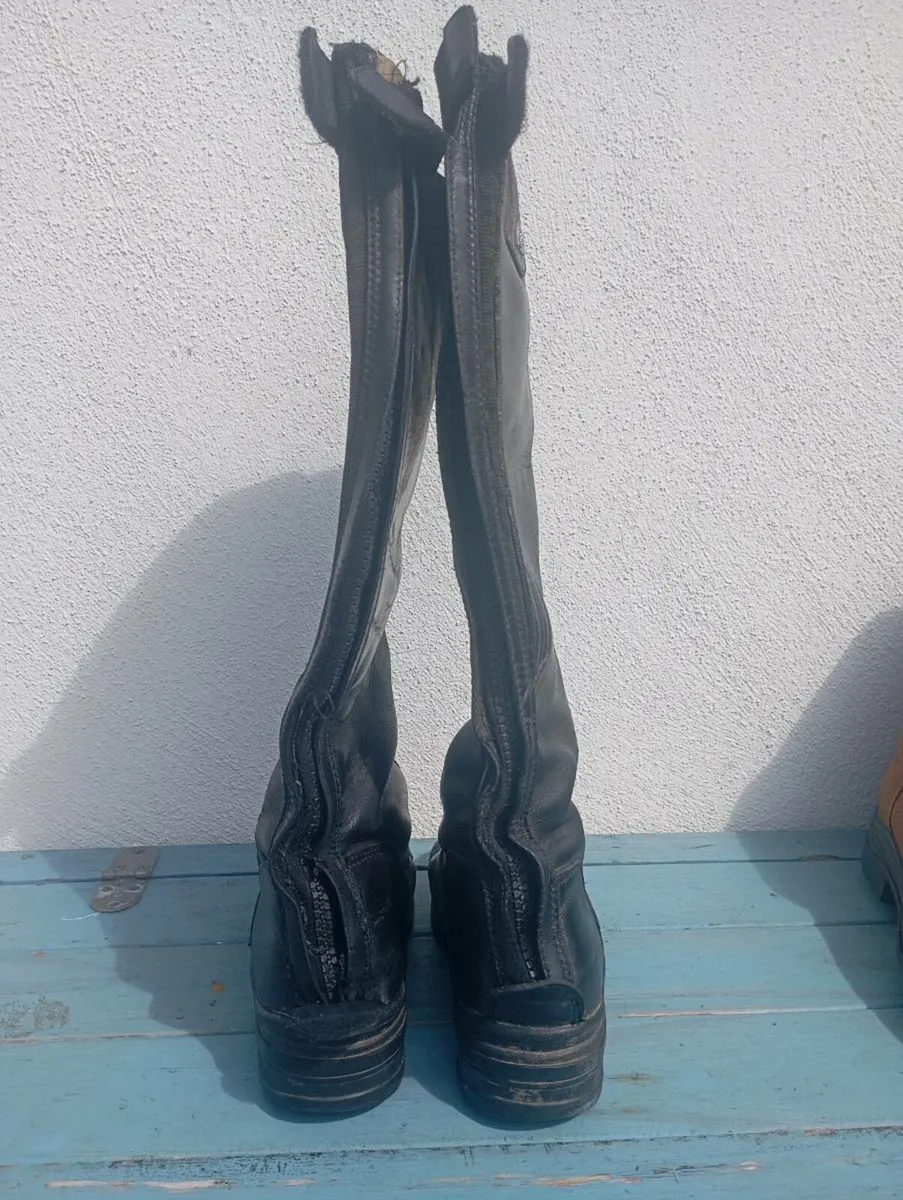 Leather Riding Boots - Image 4