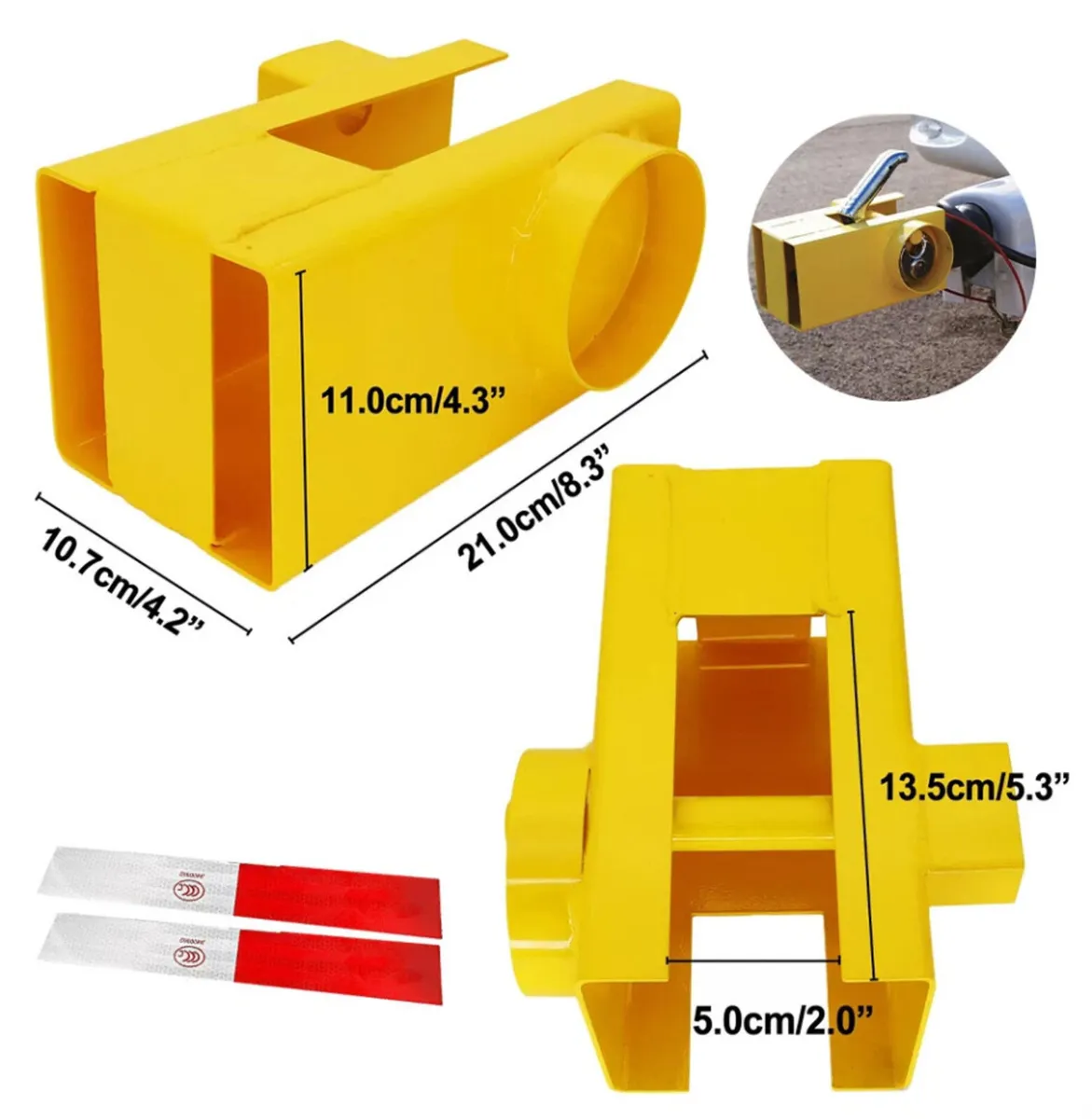 Coupling Hitch Lock Trailer Caravan Padlock - Image 2