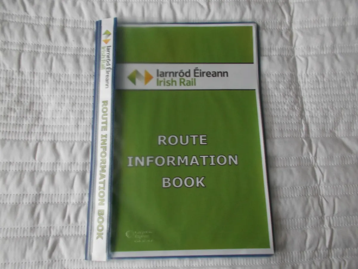 Iarnrod Eireann Route Information Book - Image 1