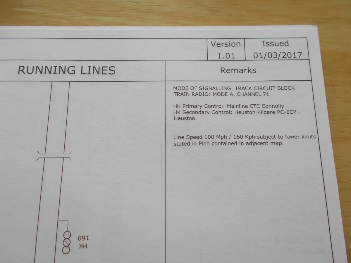 Iarnrod Eireann Route Information Book - Image 3