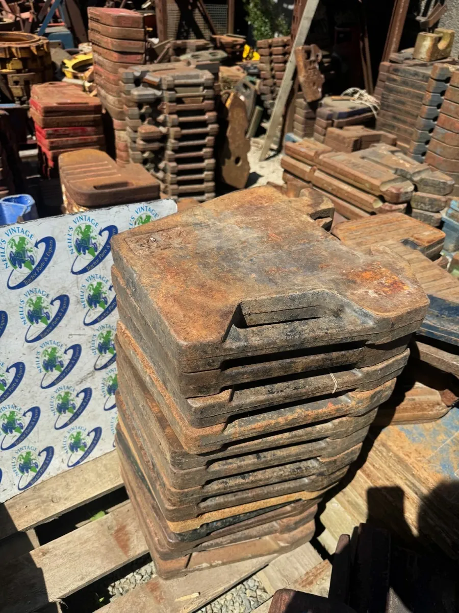 Large Selection of Tractor Weights - Image 2